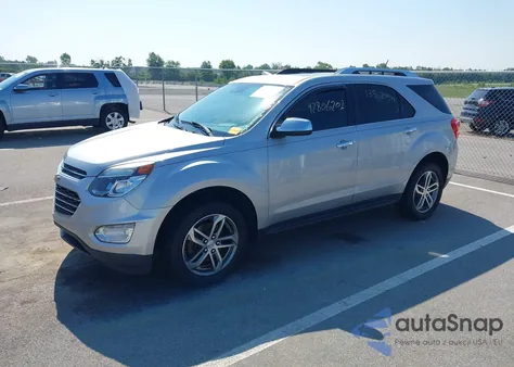 2016 Chevrolet Equinox Ltz from USA, damaged, VIN 2GNFLGE35G6348186